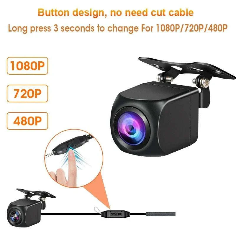 4‑Pin Rear View Backup Camera 1080P Waterproof Night Vision - Image 3