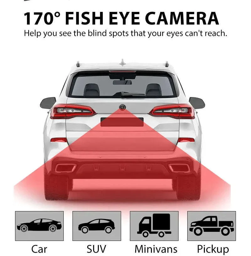 170° Fisheye Car Rearview Camera AHD/CVBS with Adjustable Lines - Image 17