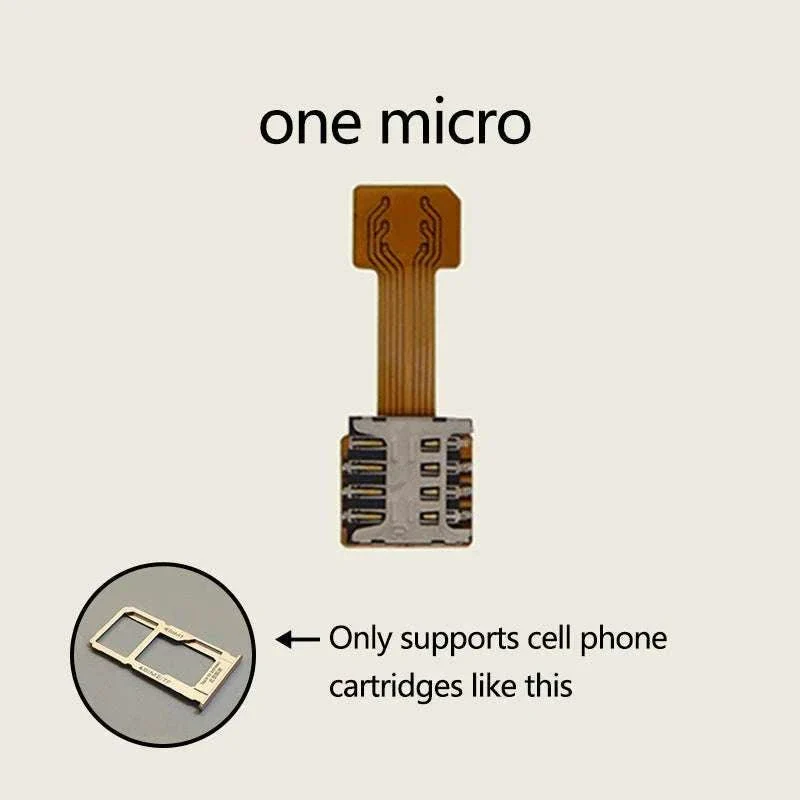 Universal Android Phone TF & Dual SIM Card Adapter - Image 11