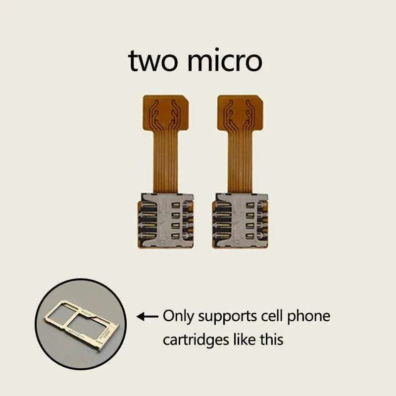 Universal Android Phone TF & Dual SIM Card Adapter - Image 13