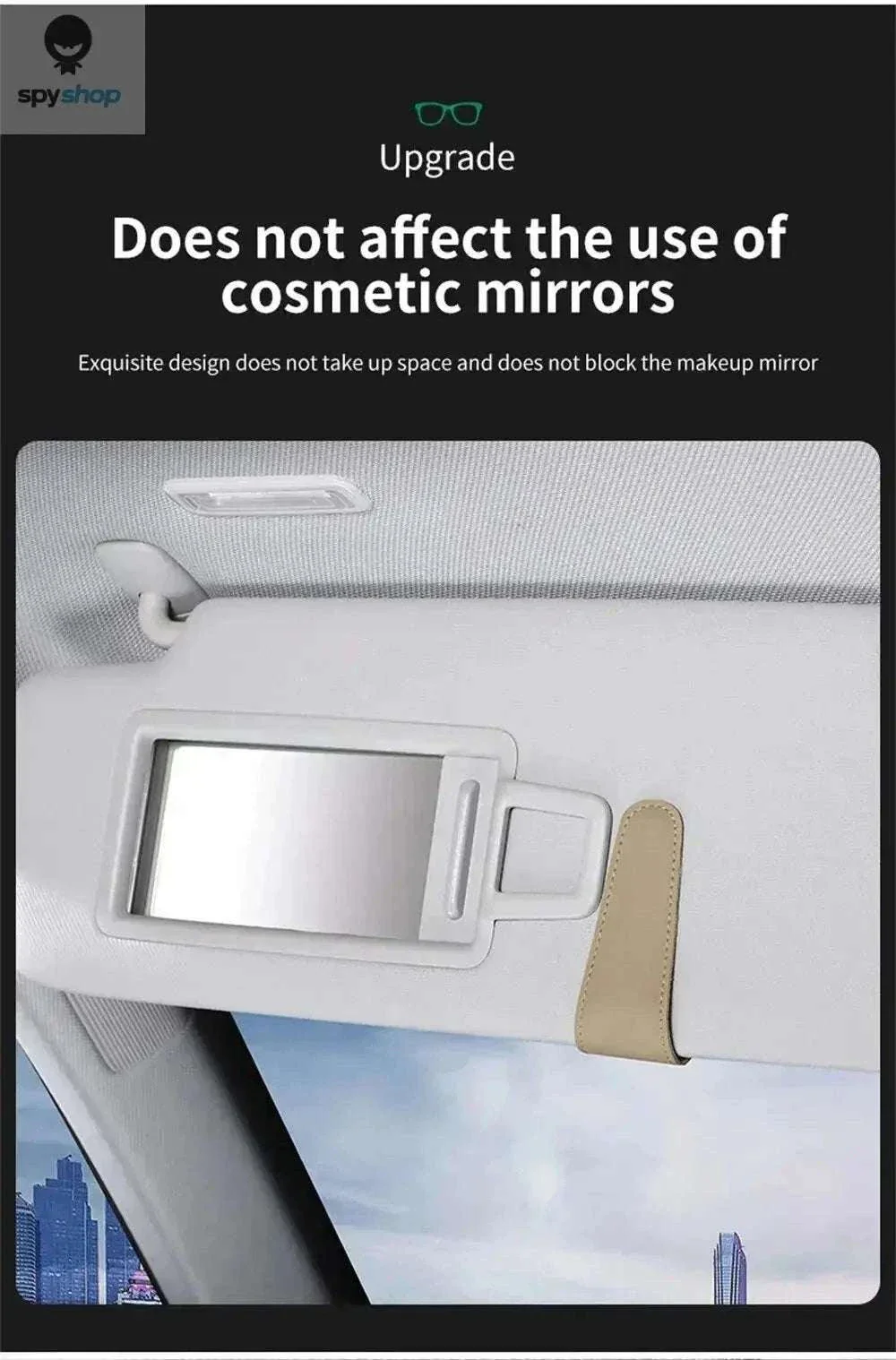Universal Car Sun Visor Glasses Holder for Easy Access - Image 16