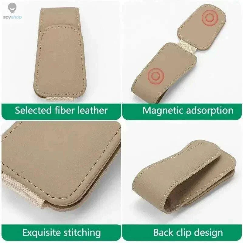 Universal Car Sun Visor Glasses Holder for Easy Access - Image 6
