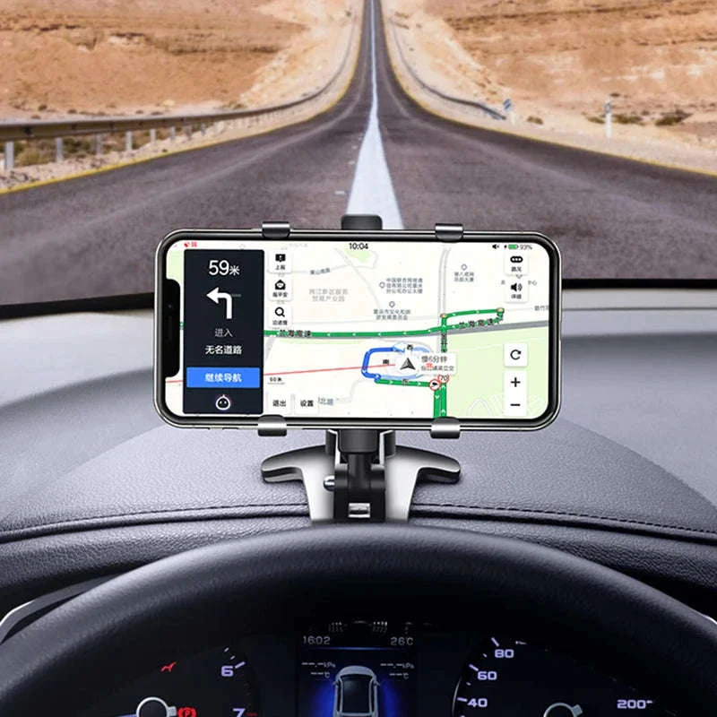 Universal Car Phone Holder for Dashboard, Mirror, and Visor - Image 5