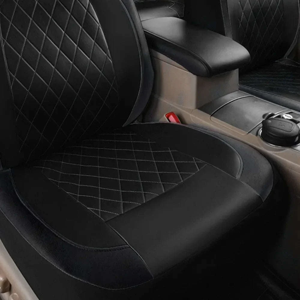Universal PU Leather Car Seat Cover Set - Image 8