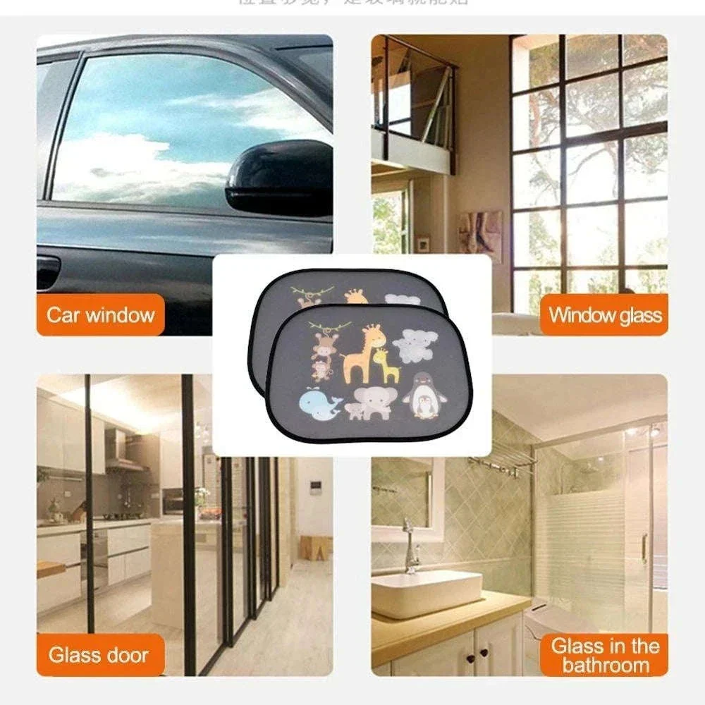 Universal Car Window Shade for Cooler, Calmer Family Rides - Image 3