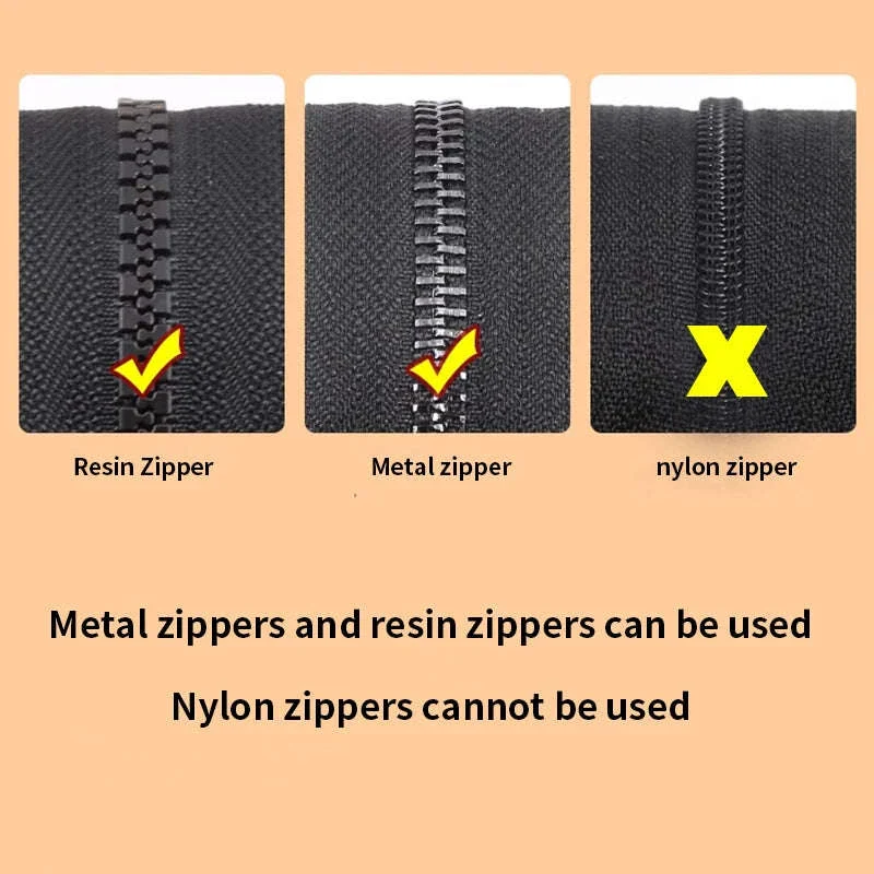 Universal Detachable Zipper Repair Kit for Quick DIY Fixes - Image 2
