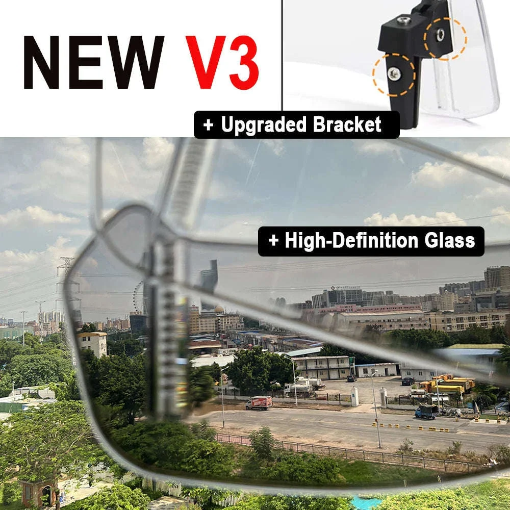 Adjustable Motorcycle Windshield Extension for Smoother Rides - Image 3