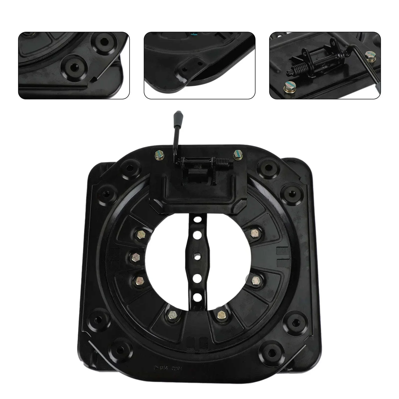 Universal Campervan Seat Swivel Turntable Base for Motorhome Vans - Image 9