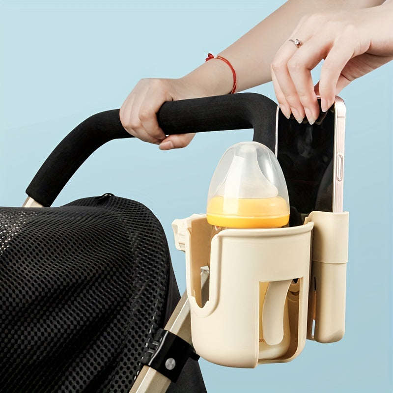 2-in-1 Universal Stroller Cup Holder with Phone Mount - Image 8