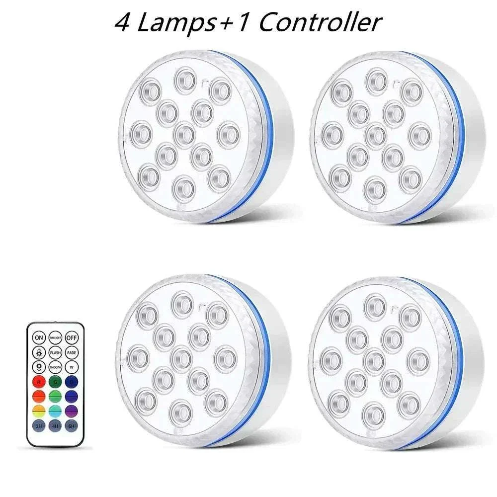 13 LED Submersible Pool Light with Remote Control - Image 23