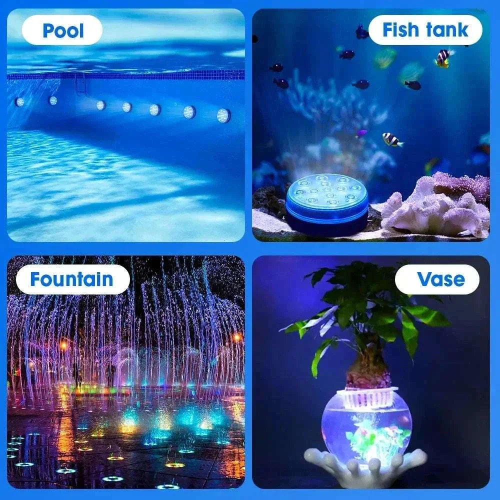 13 LED Submersible Pool Light with Remote Control - Image 6
