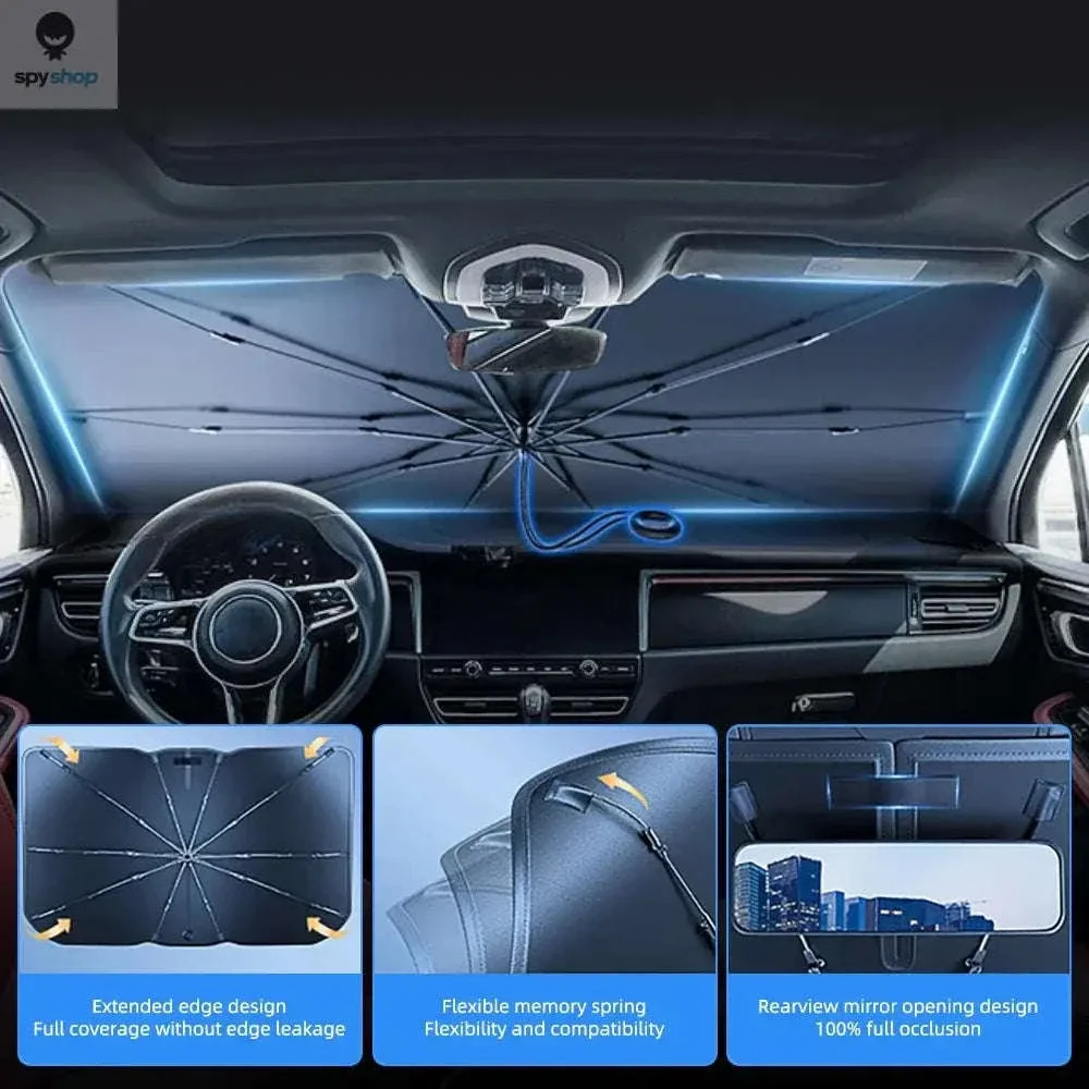 Car Windshield Sunshade Umbrella for Cooler Interior - Image 5