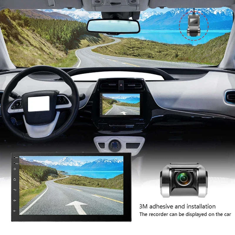 1080P USB Dash Camera with ADAS Alerts for Android Head Units - Image 2