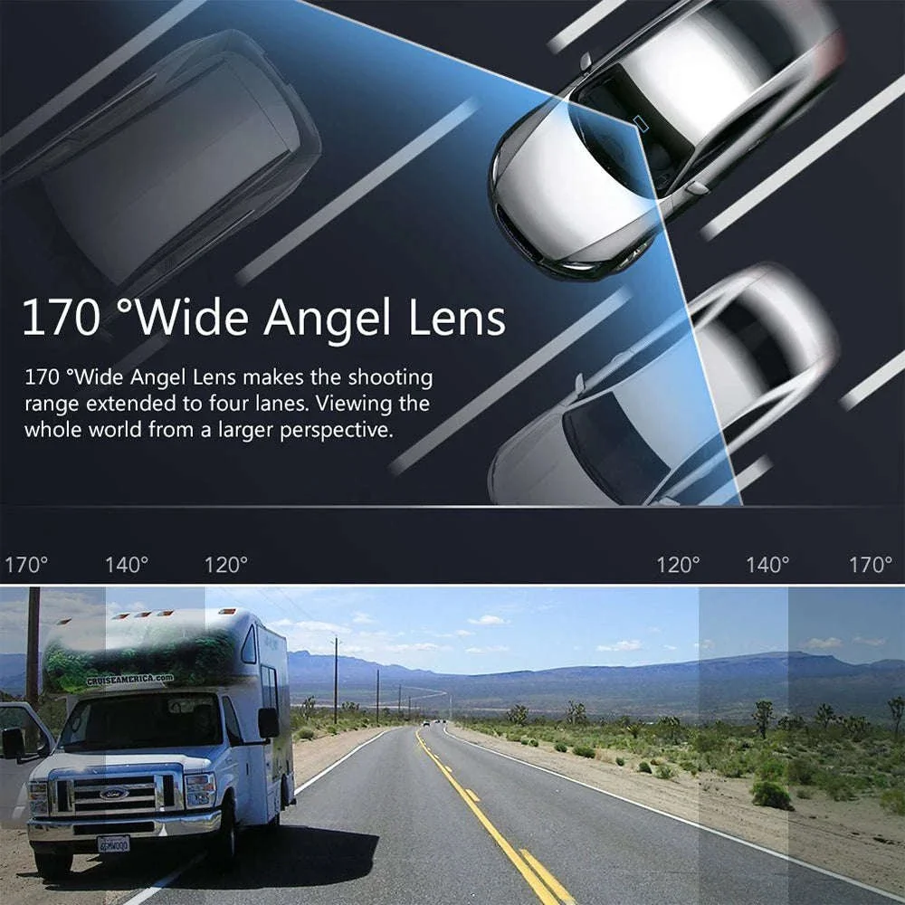 1080P USB Dash Camera with ADAS Alerts for Android Head Units - Image 3