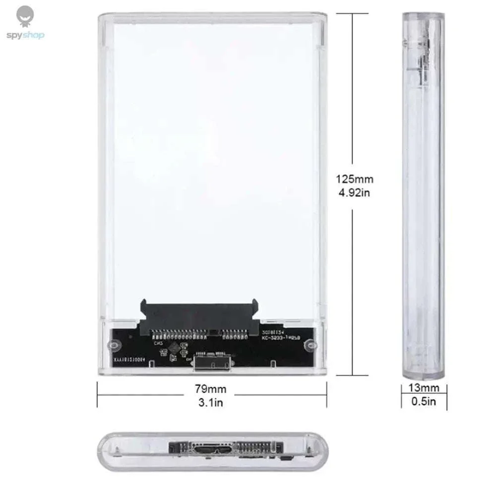 USB 3.0 2.5-Inch SATA HDD Enclosure with Tool-Free Setup - Image 8