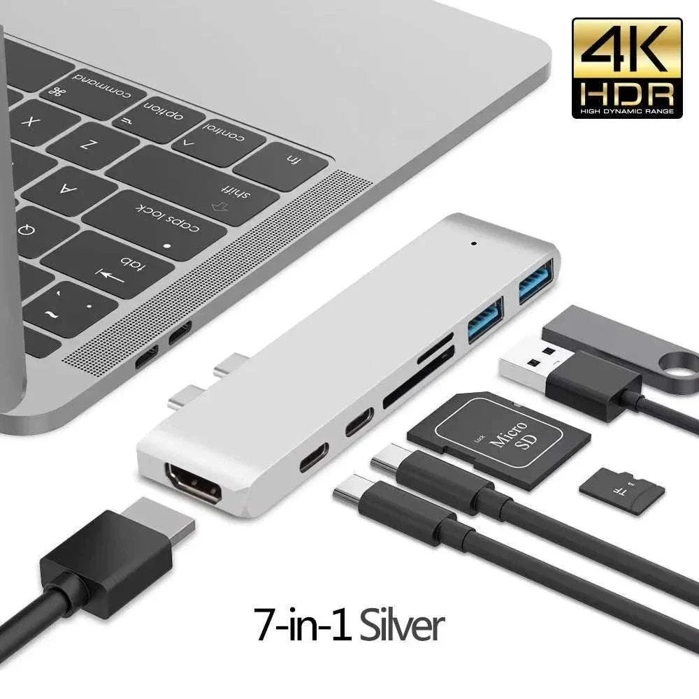USB-C Hub to HDMI 4K Adapter with PD and Card Reader - Image 14