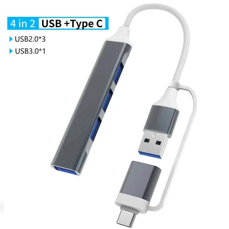 USB Type C Adapter Docking Station Multi-Port Hub - Image 13