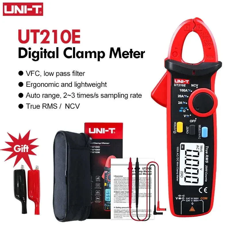 UT210E Digital Clamp Meter with True RMS for Accurate Diagnostics