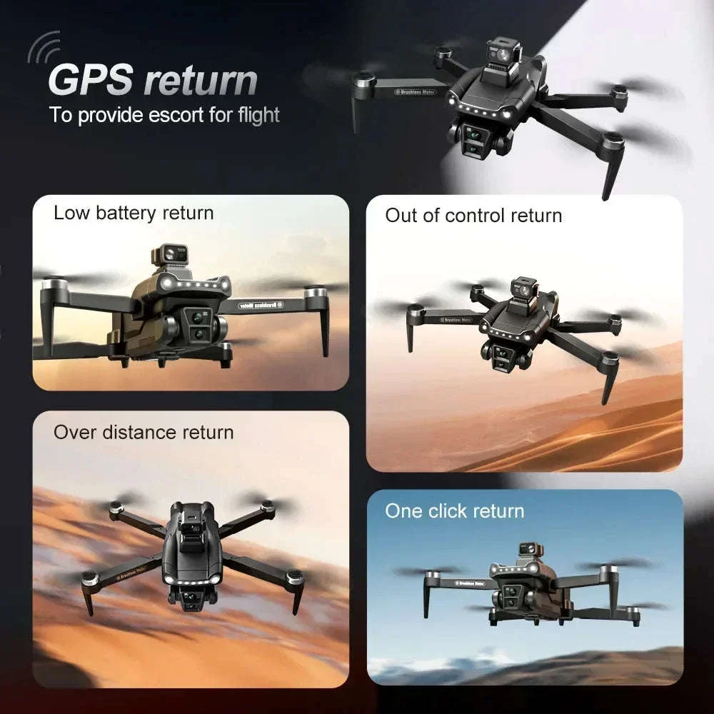 V198 GPS Drone with 8K Camera, Obstacle Avoidance & 3KM Range - Image 3