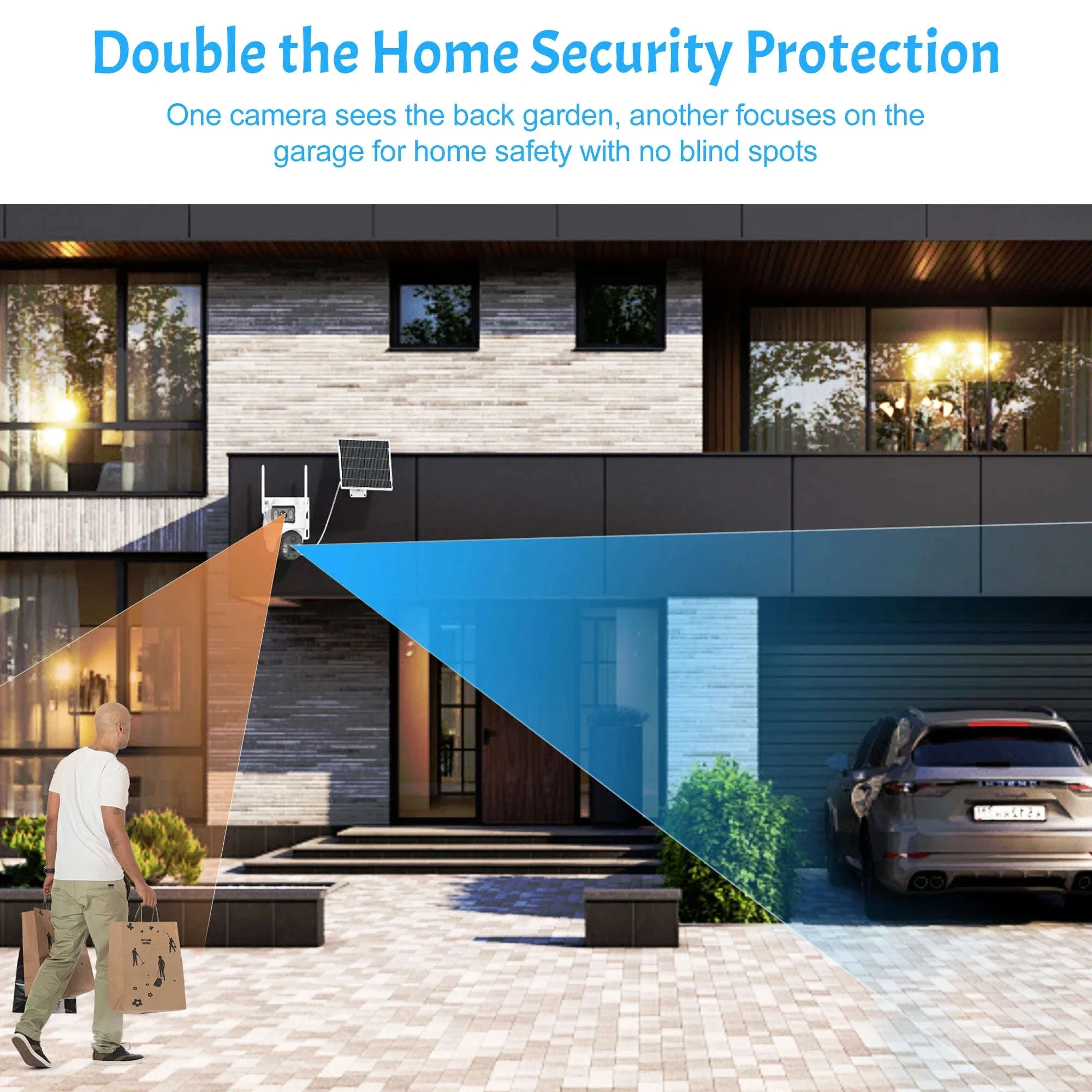 Dual Lens 8MP 4G Outdoor Security Camera with Night Vision - Image 3