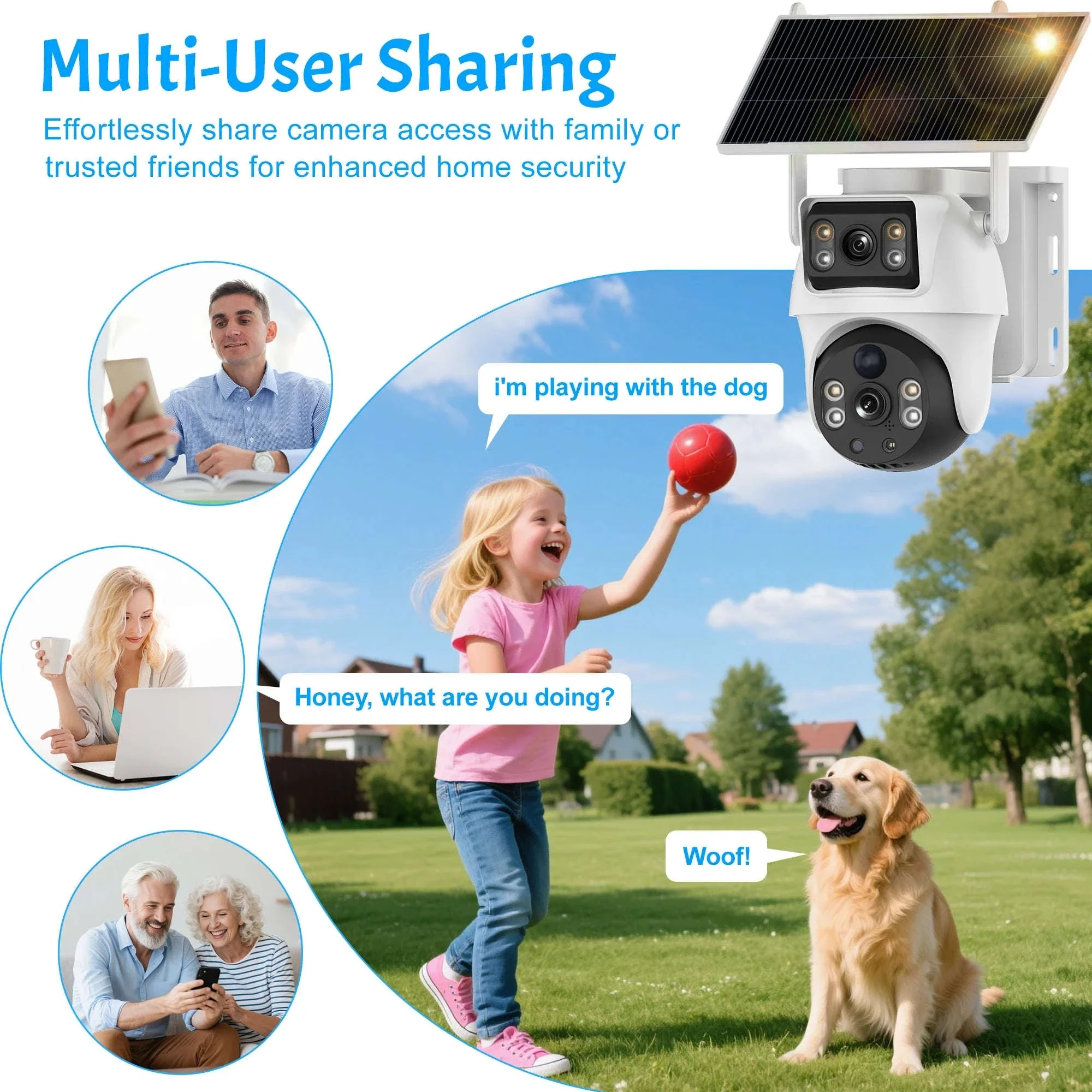 Dual Lens 8MP 4G Outdoor Security Camera with Night Vision - Image 5