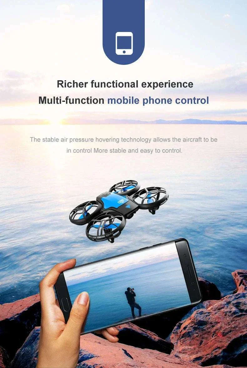 V8 Mini Drone 4K WiFi FPV Camera Flight Drone - Image 17