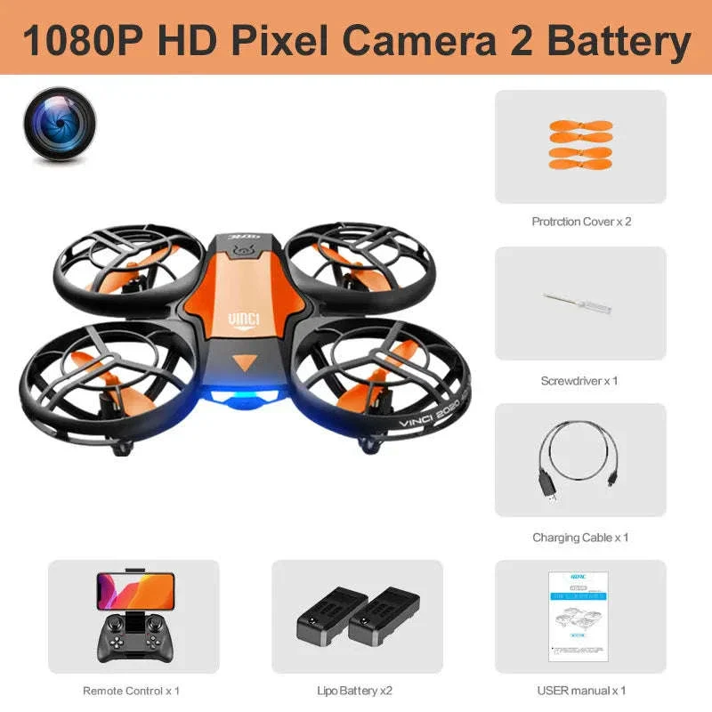 V8 Mini Drone 4K WiFi FPV Camera Flight Drone - Image 33