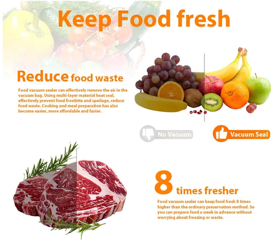 FreshLock Pro Vacuum Sealer Machine for Fresher Food Storage - Image 11