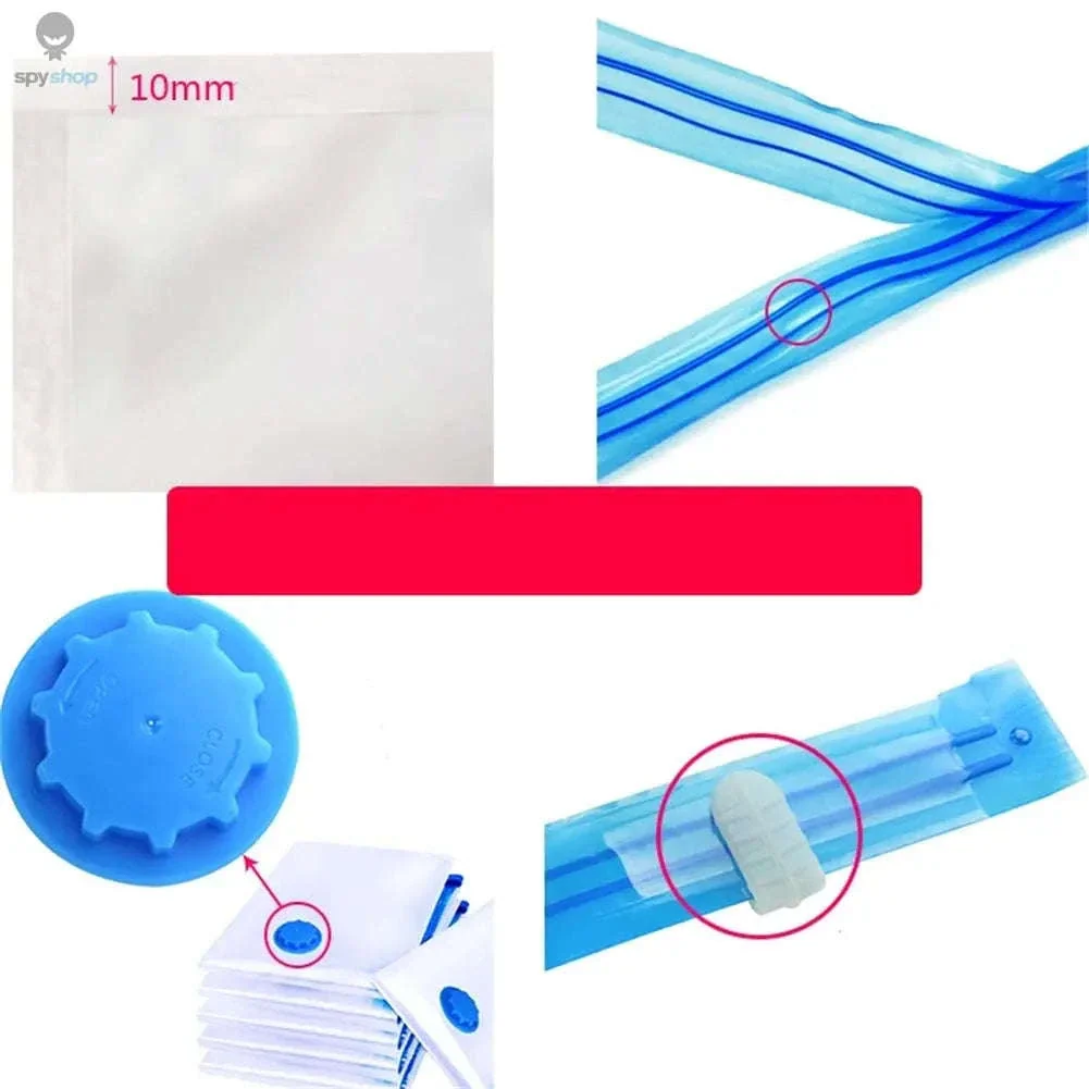 Vacuum Storage Bags with Valve for Space-Saving Storage - Image 10