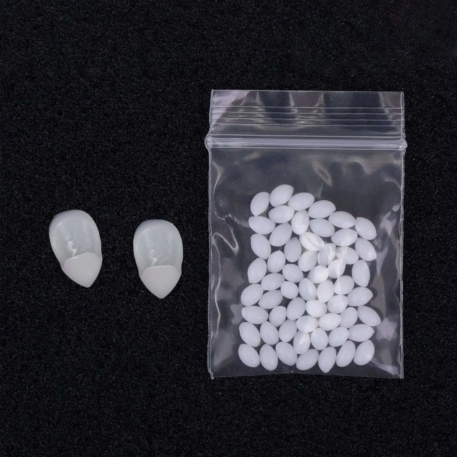 Vampire Teeth Fangs with Moldable Glue for Halloween Cosplay - Image 10