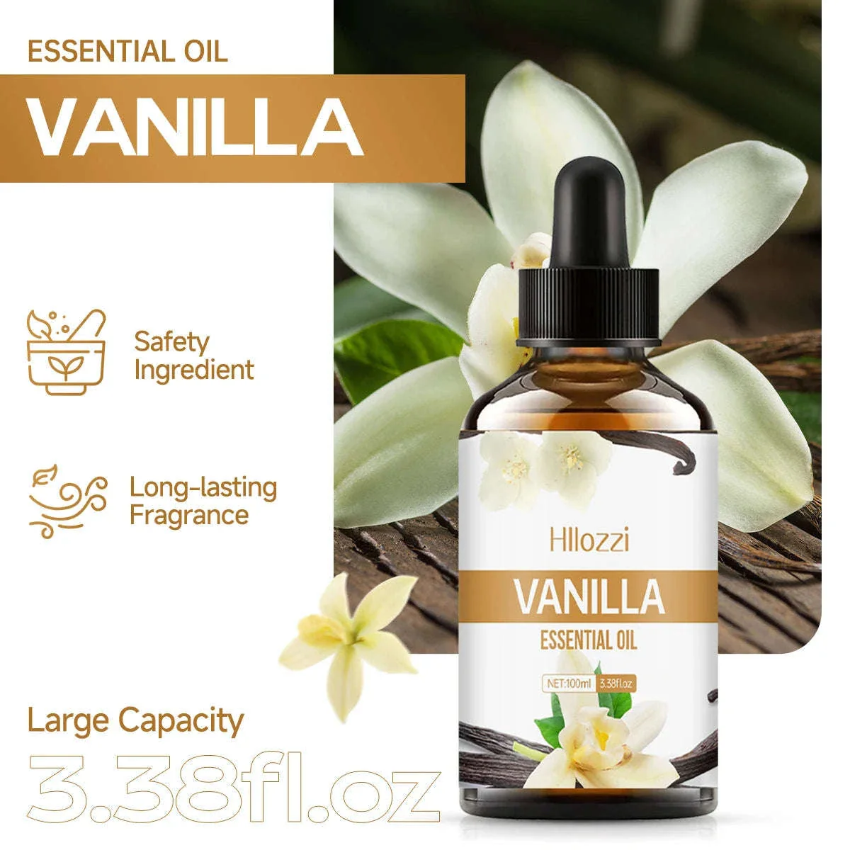 Vanilla Essential Oil for Face, Soap, and Home Blends - Image 2