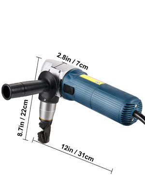 Electric Metal Nibbler Cutter Corded 380W/625W Sheet Metal Shears - Image 17