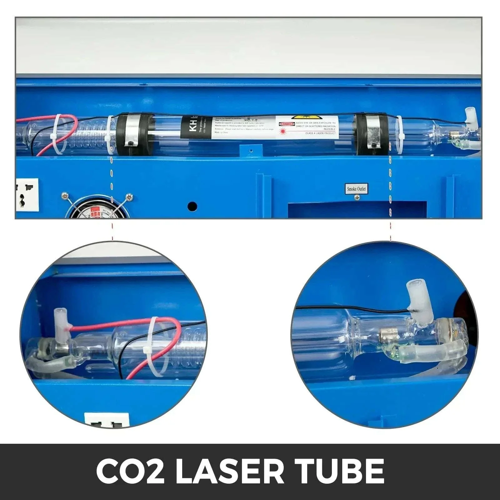 40W CO2 Laser Engraver 300x200mm Precision Cutting Machine - Image 3