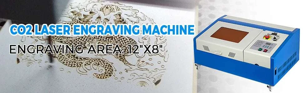 40W CO2 Laser Engraver 300x200mm Precision Cutting Machine - Image 8