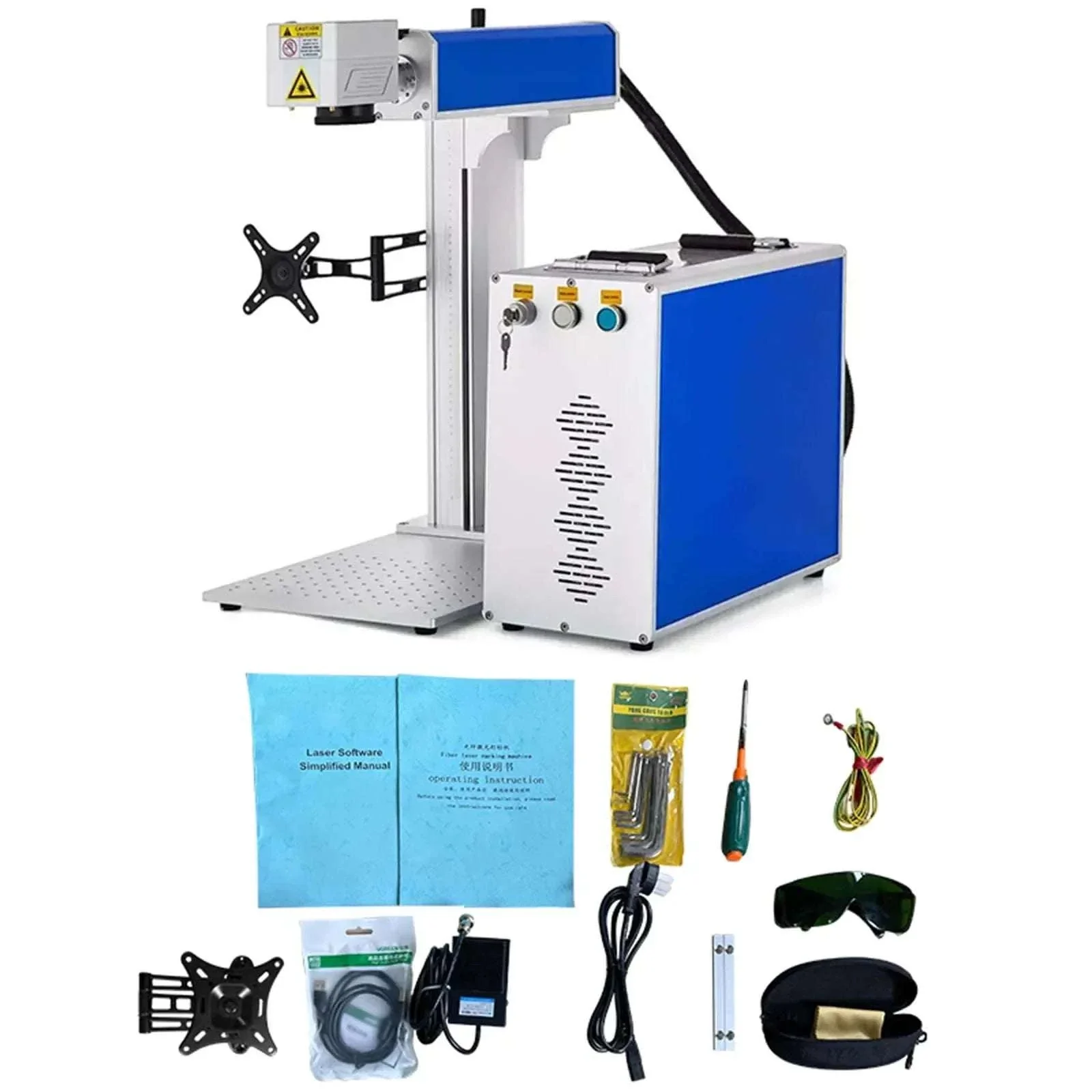 Fiber Laser Marking Machine 30W/50W for Metal Engraving - Image 18