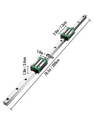 HGR20 Linear Guide Rail Kit with Ballscrew for CNC Machines - Image 25
