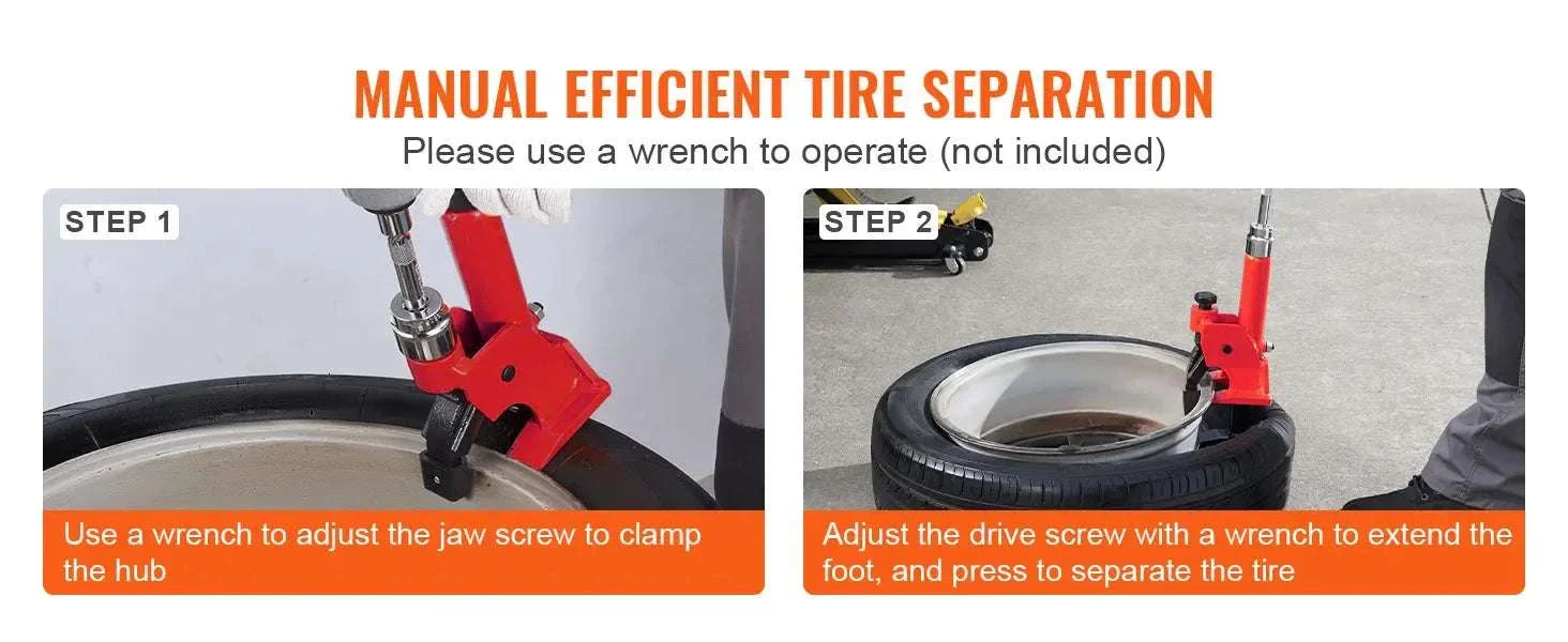Manual Tire Bead Breaker for 38–42 Inch Tires with Hub Protection - Image 11