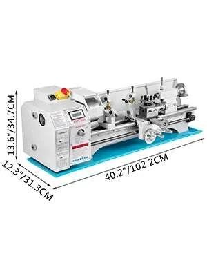 Mini Metal Lathe Machine Variable Speed 550W–1100W Multi-Size - Image 11