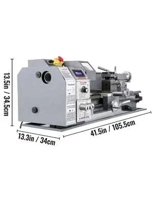 Mini Metal Lathe Machine Variable Speed 550W–1100W Multi-Size - Image 13