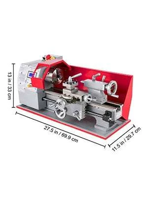 Mini Metal Lathe Machine Variable Speed 550W–1100W Multi-Size - Image 23