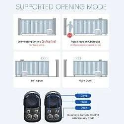 Automatic Sliding Gate Opener Kit 800kg/1600kg with Remote Control - Image 12
