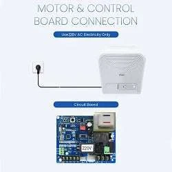 Automatic Sliding Gate Opener Kit 800kg/1600kg with Remote Control - Image 13