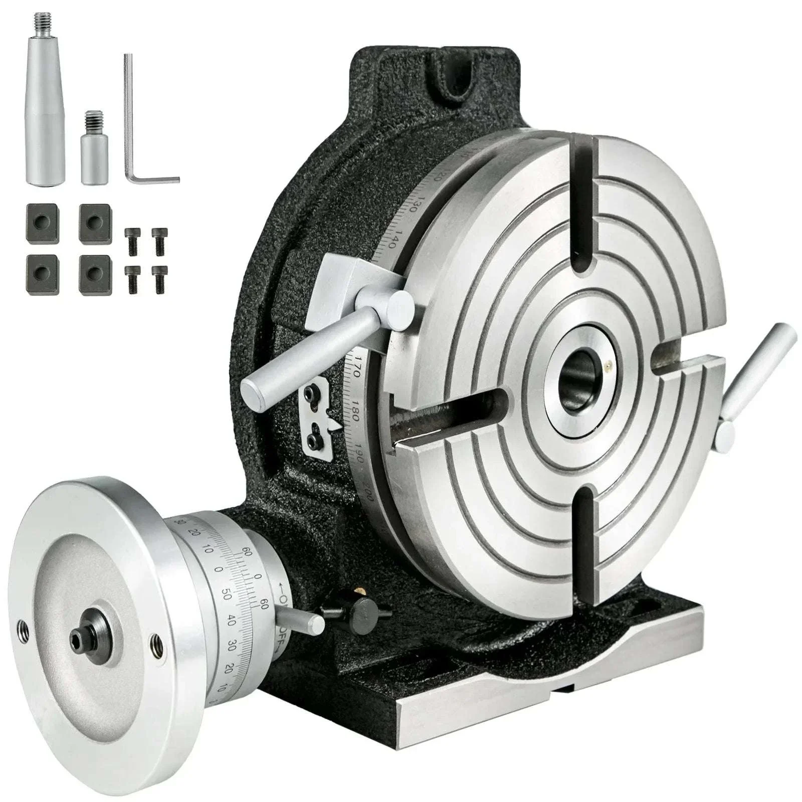 8" / 200mm Rotary Table HV8 Horizontal Vertical Milling Table MT3