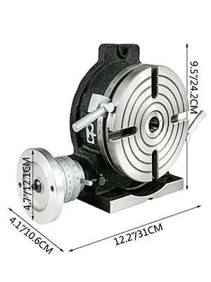 8" / 200mm Rotary Table HV8 Horizontal Vertical Milling Table MT3 - Image 19