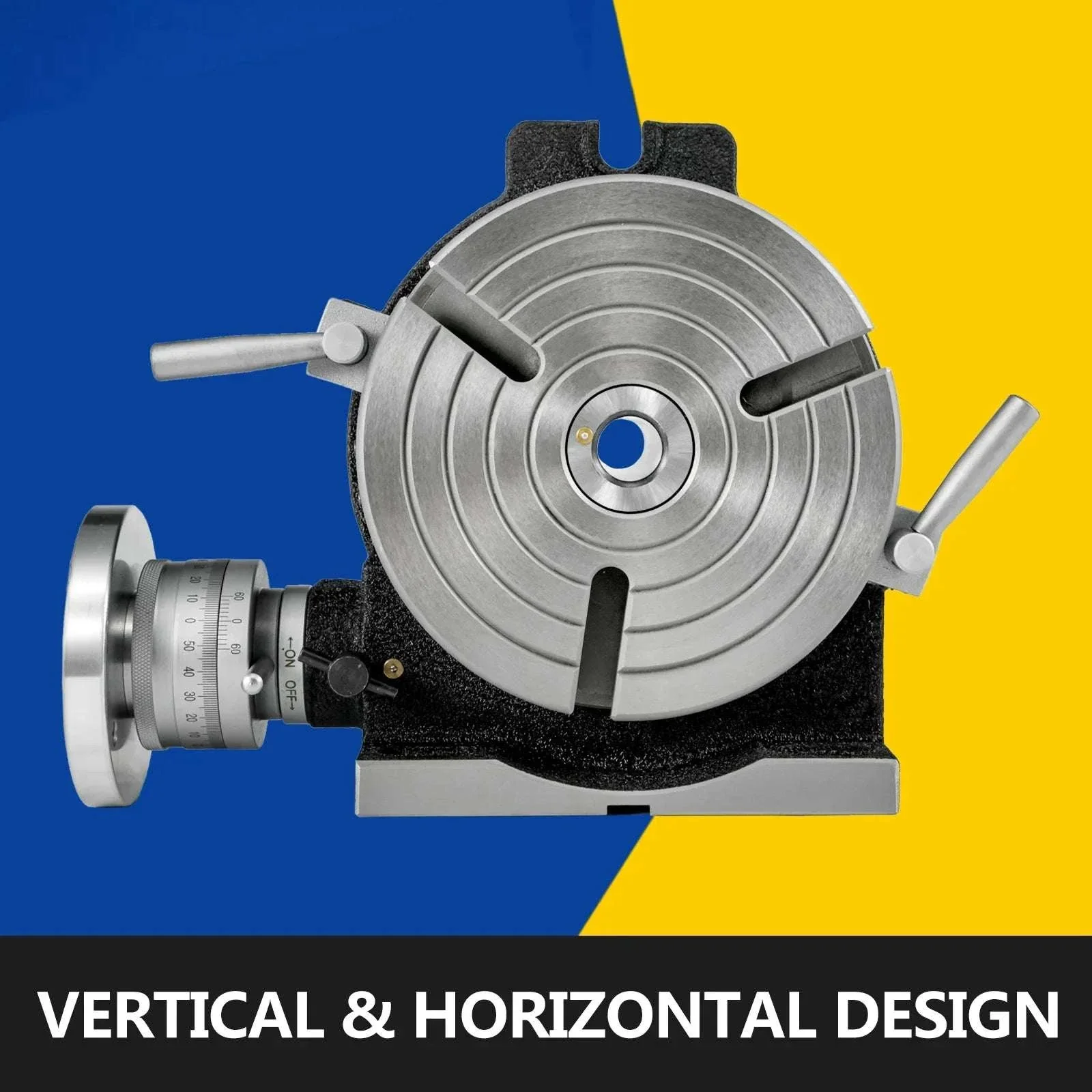 8" / 200mm Rotary Table HV8 Horizontal Vertical Milling Table MT3 - Image 3