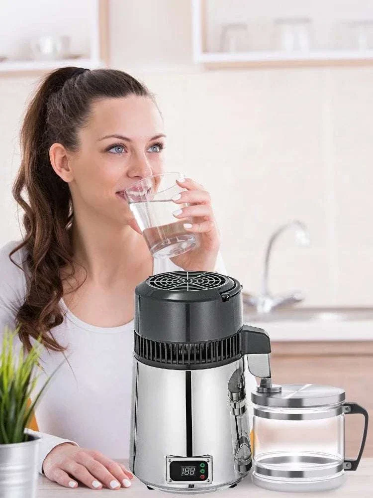 4L Water Distiller Machine 750W with Adjustable Temperature - Image 9
