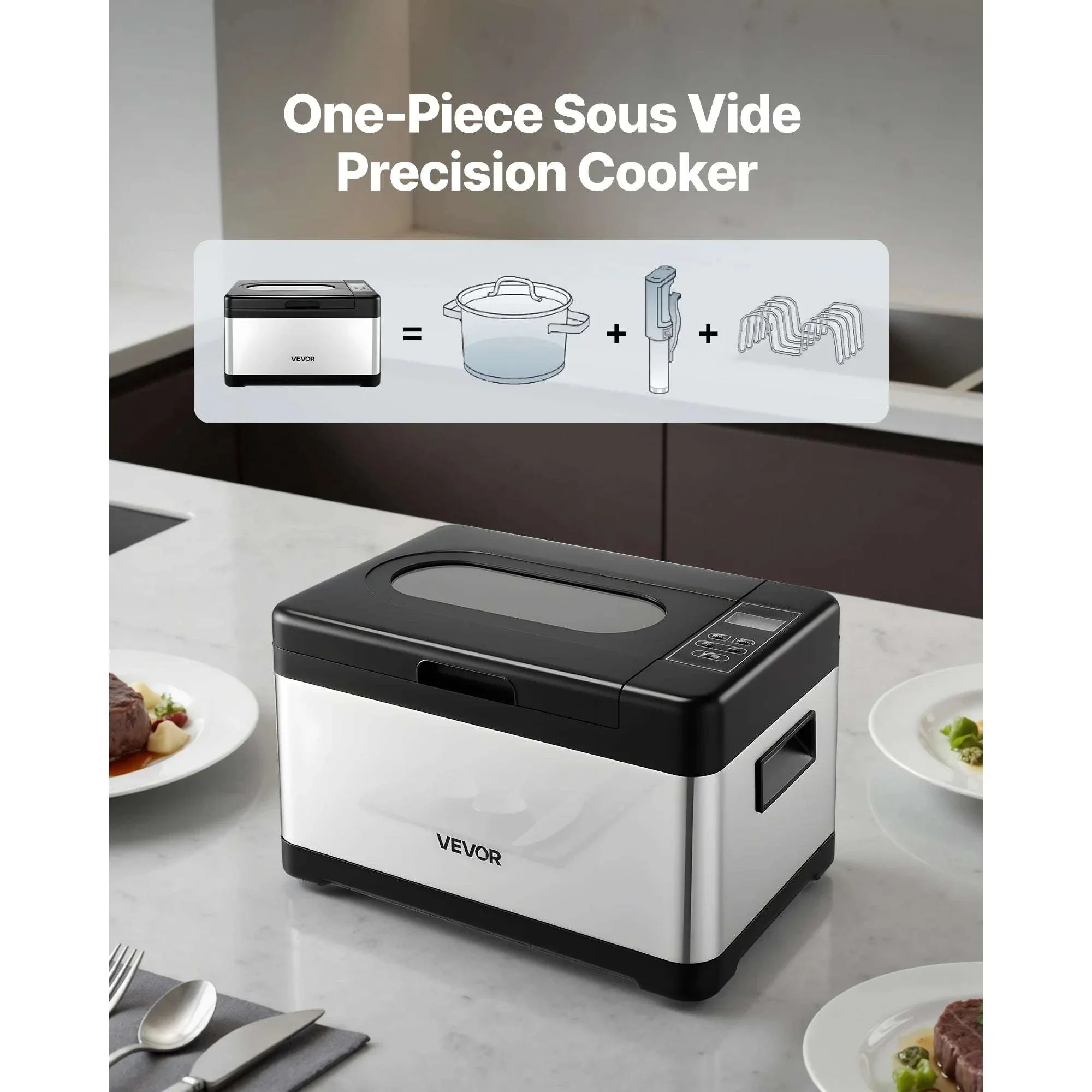 Sous Vide Cooker 800W 8L with Precise Temperature & Timer Control - Image 7