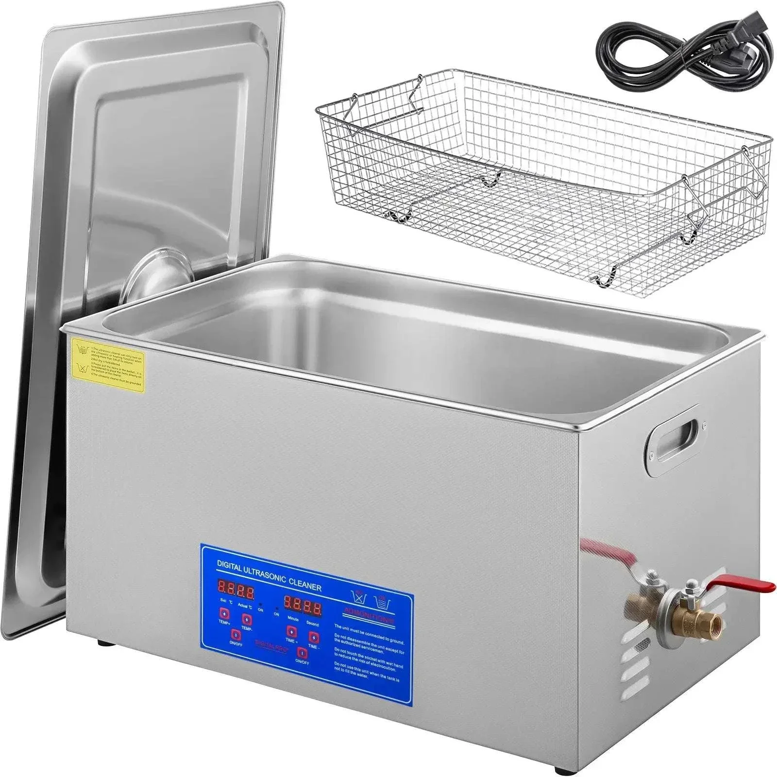 Ultrasonic Cleaner with Heater & Timer for Jewelry Glasses (2L–30L) - Image 25