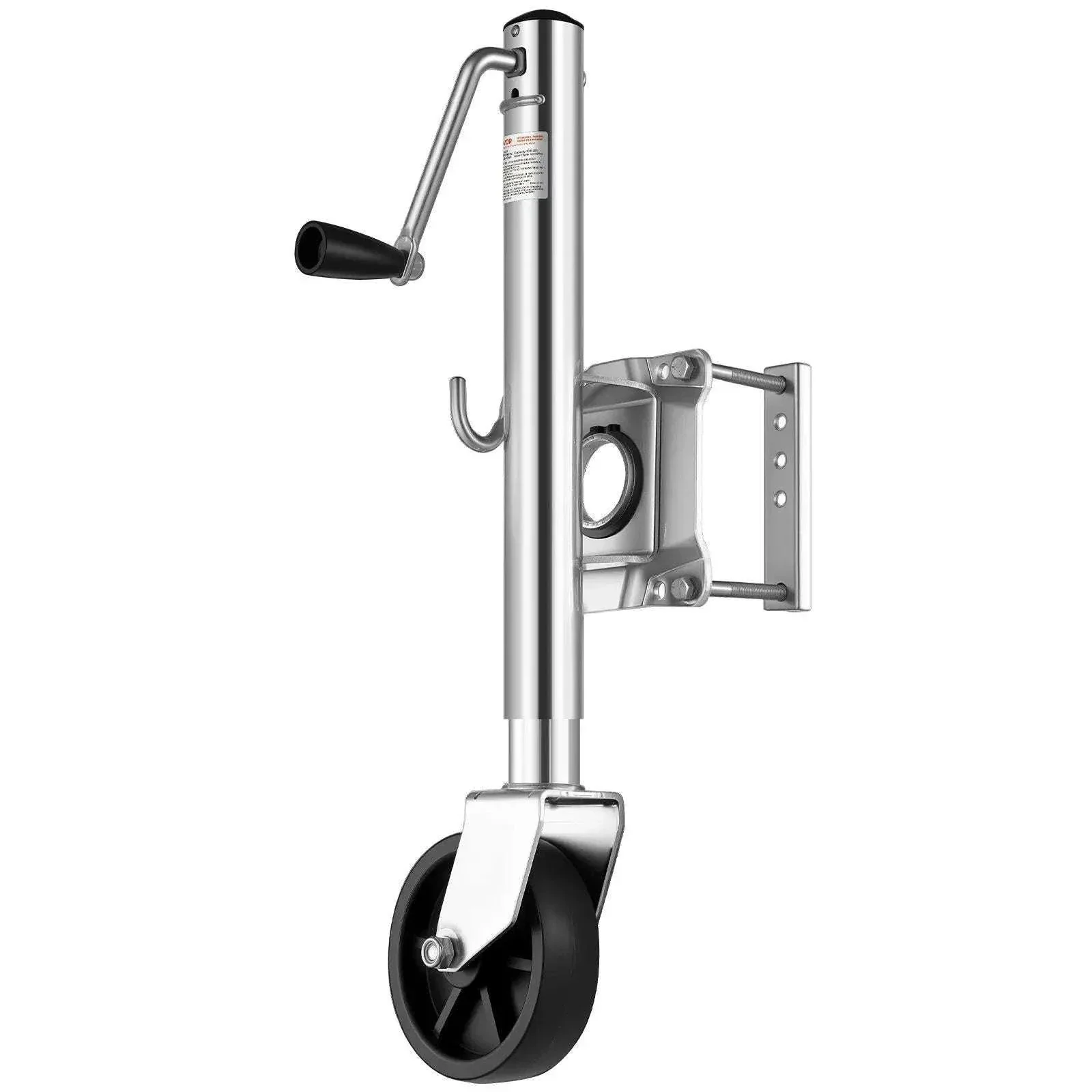 1000 lb Trailer Jack with Wheel, Swivel, 10" Lift for RV & Boat