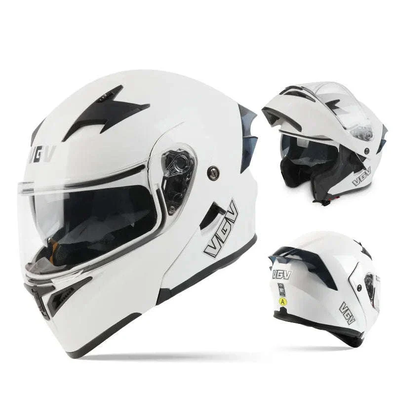 VGV 91 Flip Motorcycle Helmet, Dual-Lens, DOT Certified - Image 41